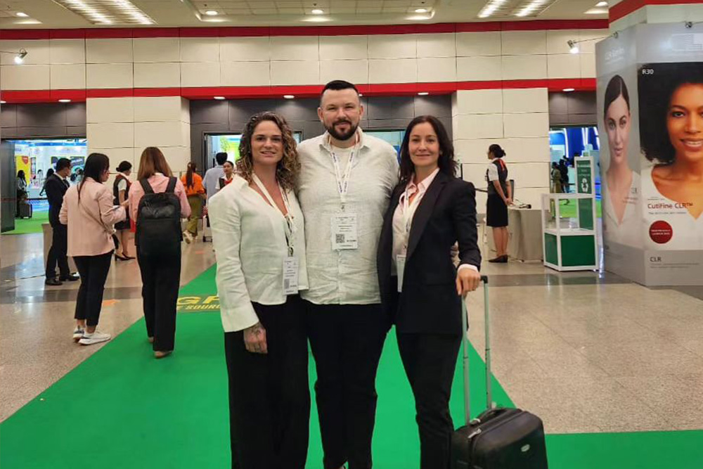 Corina Godoy, CEO da &co., participa da In-Cosmetics Ásia em Bangkok, Tailândia